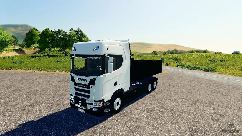 Грузовик Scania Tipper Truck v 1.0