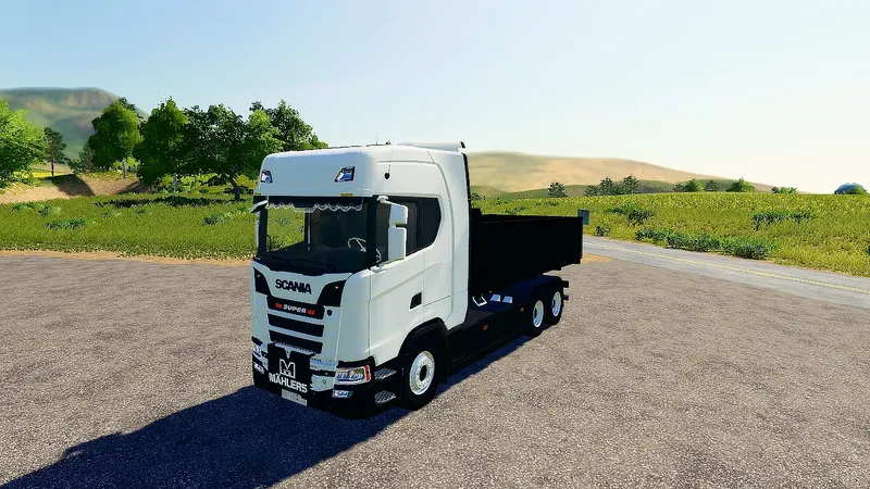 Грузовик Scania Tipper Truck v 1.0