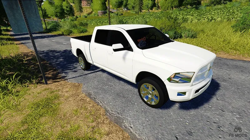 Автомобиль Dodge Ram Single Cab v 1.0