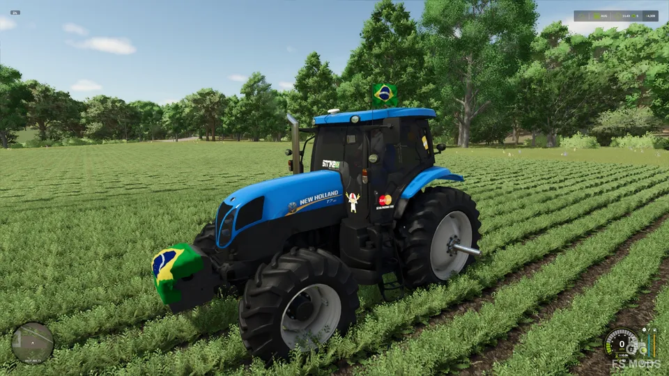 Трактор New Holland T7 205 V1.0