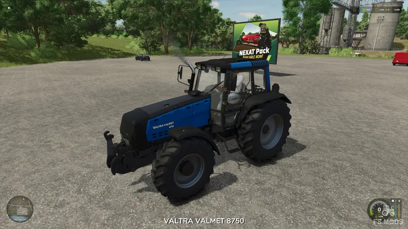 Трактор Valtra Valmet Series 8750 v1.0 by giants software