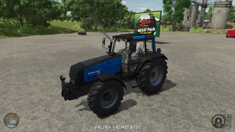 Трактор Valtra Valmet Series 8750 v1.0 by giants software