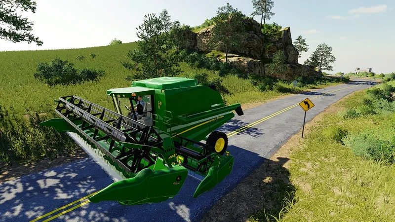 Комбайн John Deere S440 v 1.0