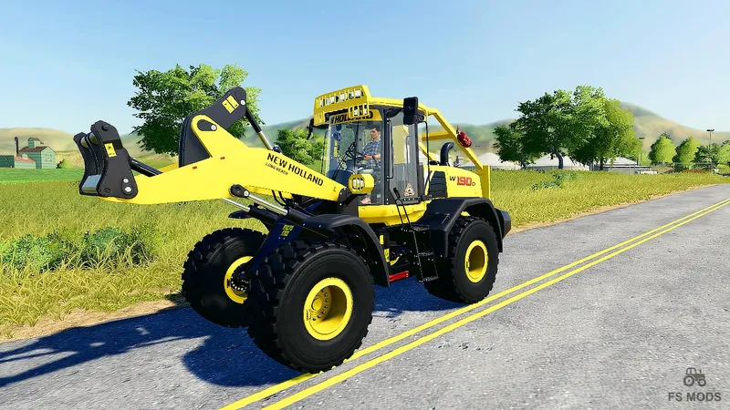 Погрузчик New Holland W190 Forestier v 2.0