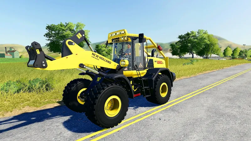 Погрузчик New Holland W190 Forestier v 2.0