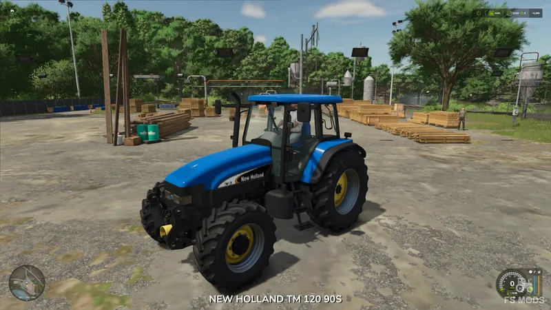 Трактор New Holland TM 120 / TM 175-190 Pack v1.0