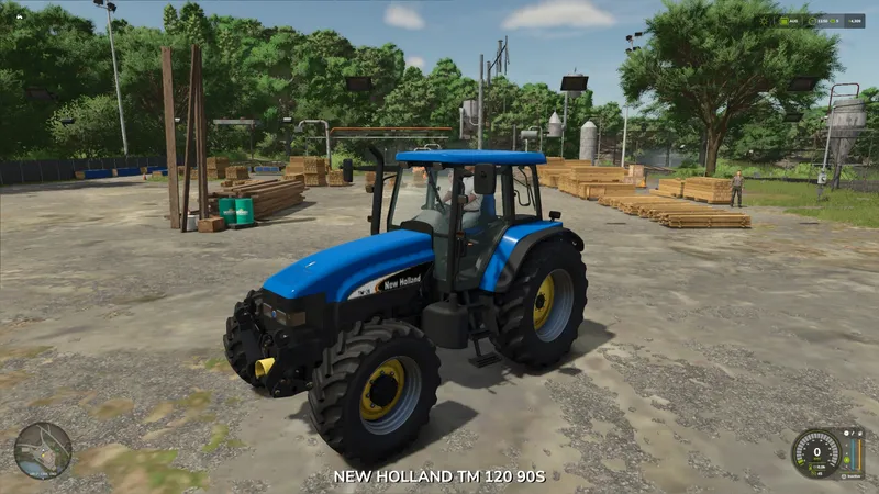 Трактор New Holland TM 120 / TM 175-190 Pack v1.0