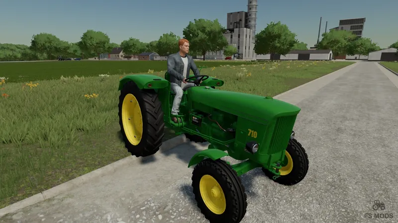 Трактор John Deere 710