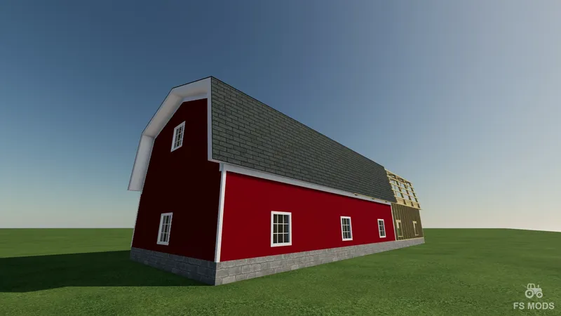 Амбар 24 x 48 Gambrel Barn v 1.0