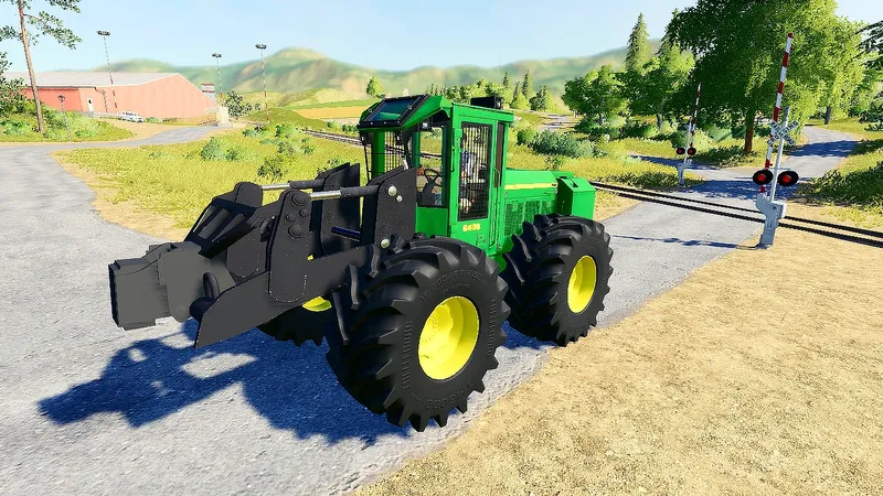 Погрузчик леса John Deere 643K v 1.0