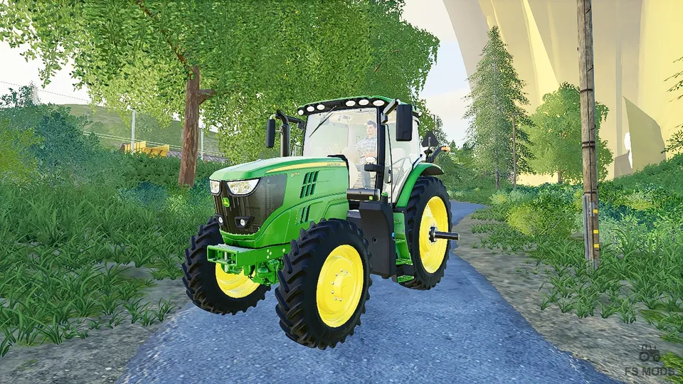 Трактор John Deere 6R US Series v 1.1