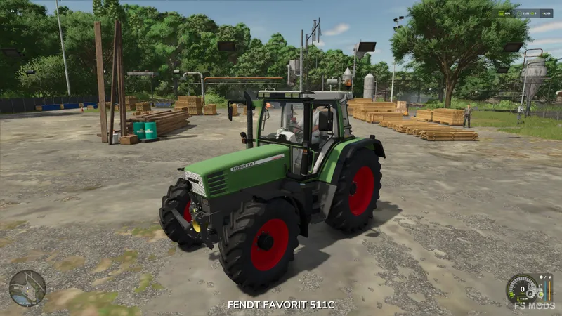 Трактор Fendt Favorit 500 V1.0