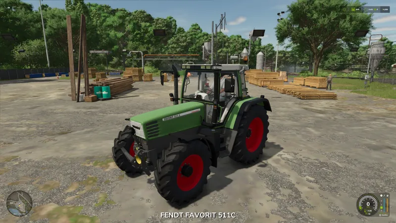 Трактор Fendt Favorit 500 V1.0