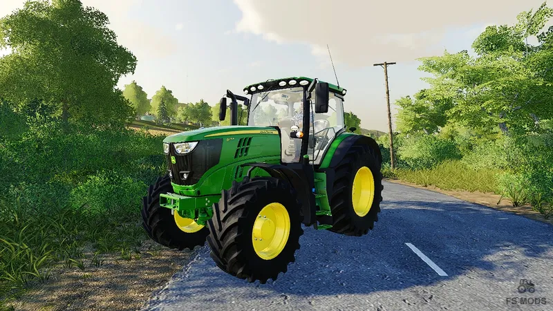 Трактор John Deere 6R Series v 1.0