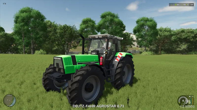 Трактор Deutz Fahr AgroStar 6.71 / 6.81 v1.0 by Andrey1, z7Cola, BullES