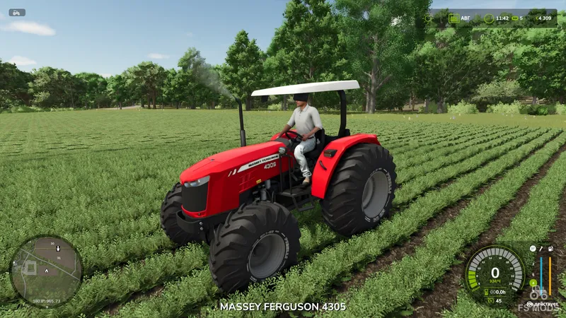 Трактор Massey Ferguson 283 v2.2.1 by tuf gaming