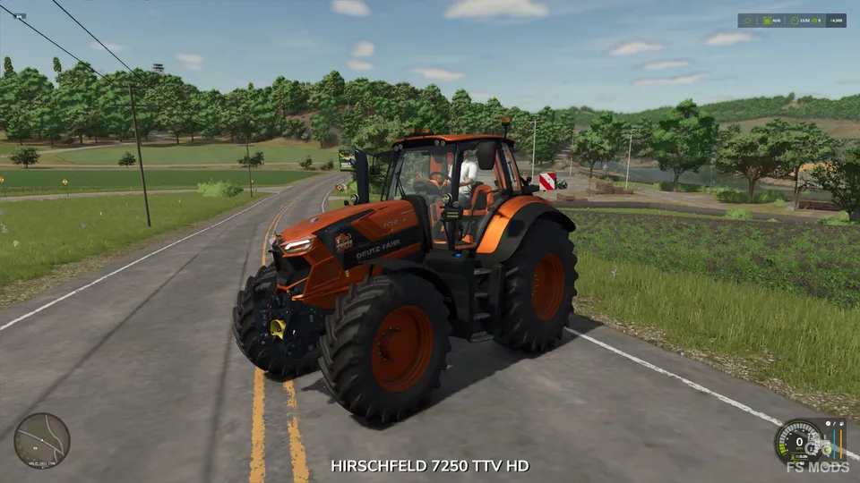Трактор Hirschfeld Deutz 7 TTV V1.0.0.3