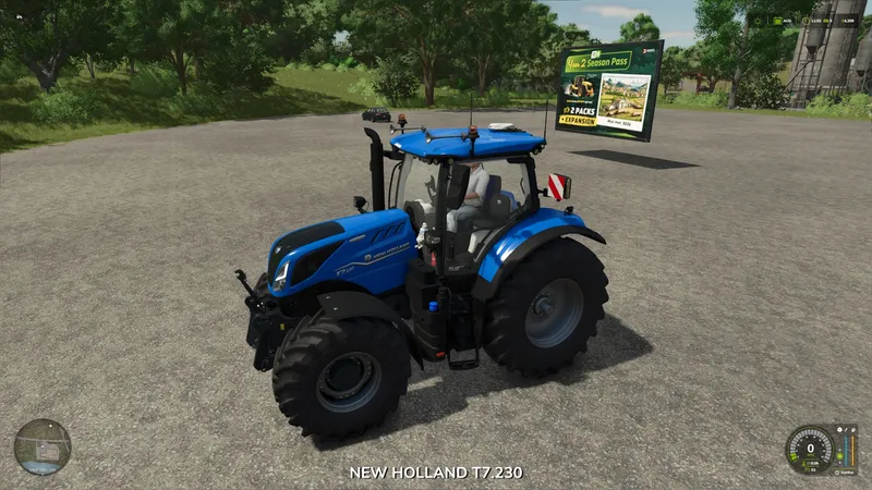 Трактор New Holland T7 Edit