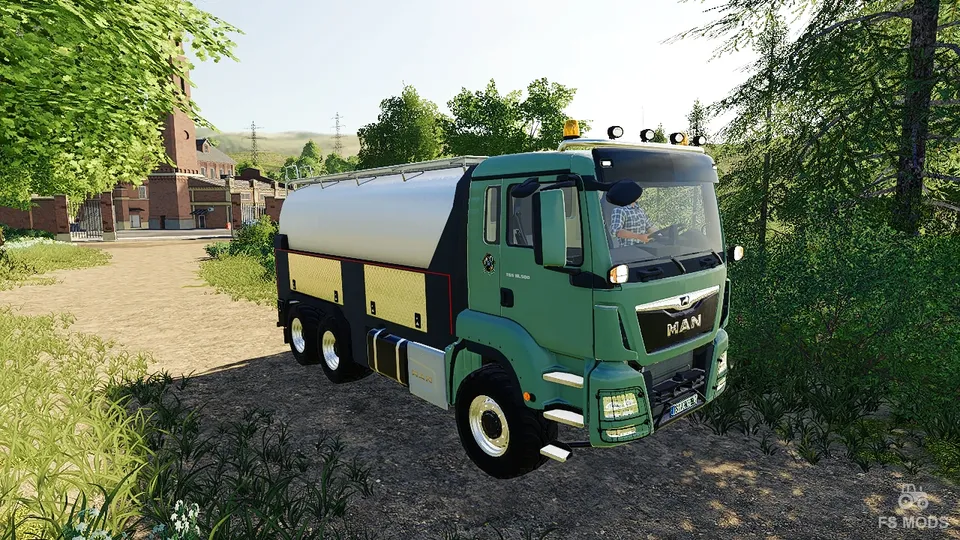 Грузовик MAN TGS Milk Truck Edit v 1.0
