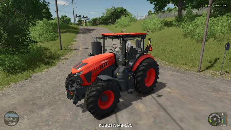 Трактор Kubota M8 Series v1.0