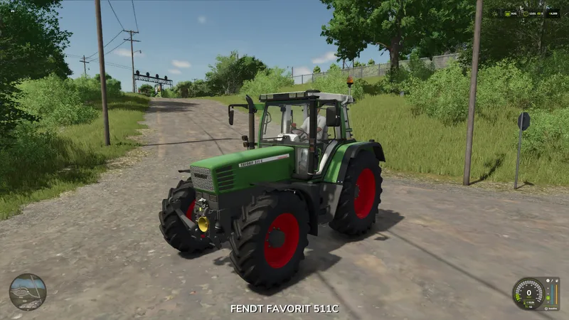 Трактор Fendt Favorit 500 v1.0 by EpicPryda