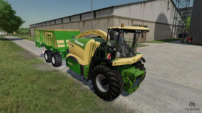 Комбайн Krone Big X 1180 Cargo v 1.0.5.0