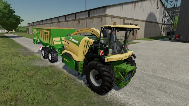 Комбайн Krone Big X 1180 Cargo v 1.0.5.0