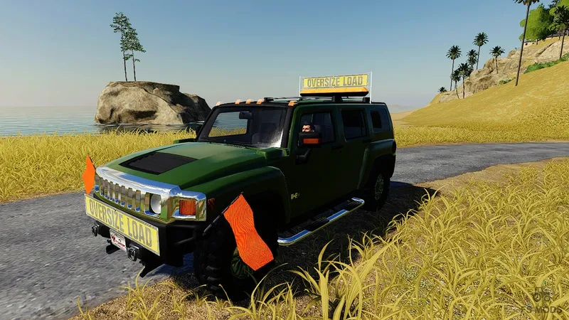 Автомобиль Hummer H3 Oversize edit v 1.0