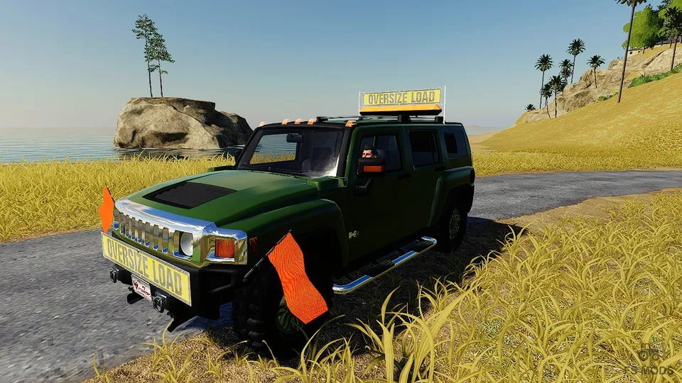 Автомобиль Hummer H3 Oversize edit v 1.0