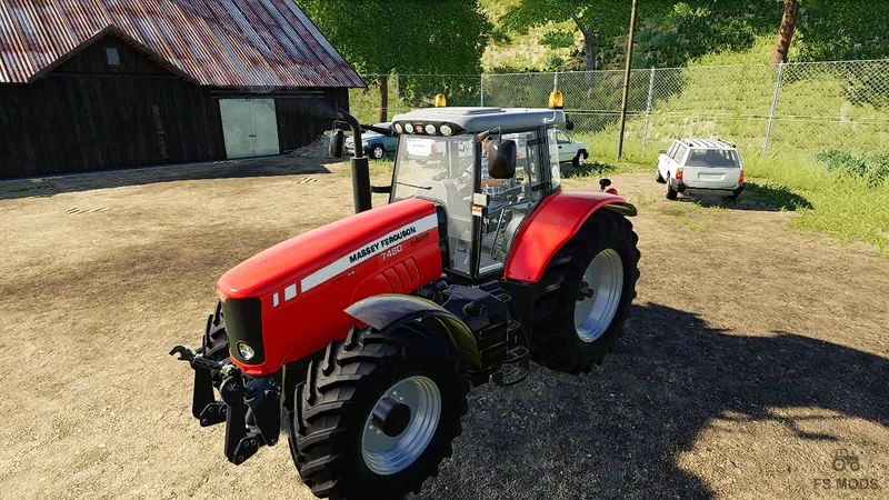 Трактор Massey Ferguson  7400 V1.0