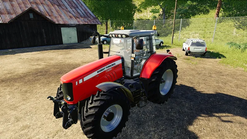 Трактор Massey Ferguson 7400 V1.0