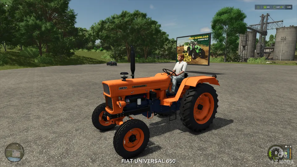 Трактор Fiat Universal 650 V1.0