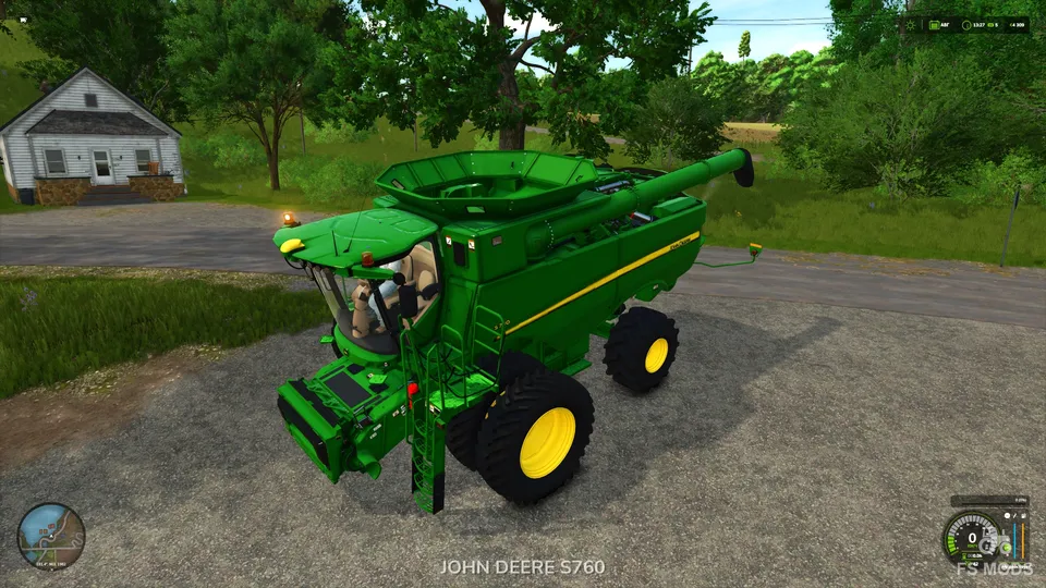 Зерноуборочный комбайн John Deere S700 Series Combines V1.0.0.2