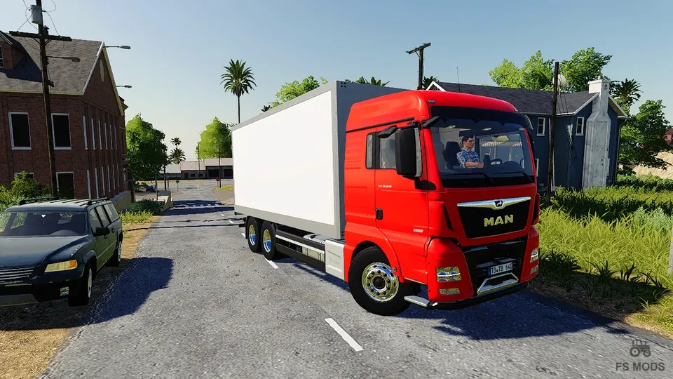 Грузовик MAN TGX 26.640 Koffer v 1.1