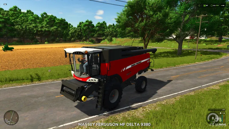 Зерноуборочный комбайн Massey Ferguson 9380 DELTA v3.3.2.2
