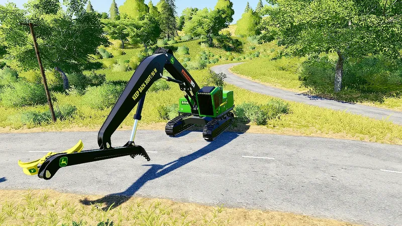 Гусеничный харвестер John Deere 953 MH Swing v 1.0