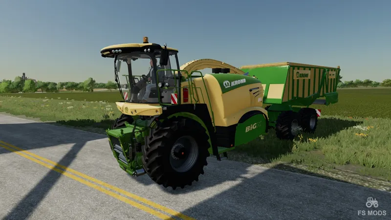 Комбайн Krone Big X 1180 Cargo v 1.0.0.1