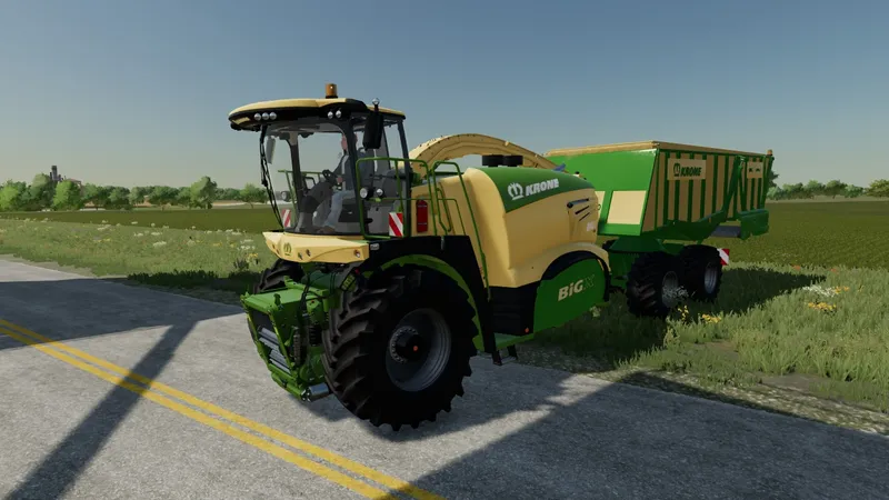 Комбайн Krone Big X 1180 Cargo v 1.0.0.1