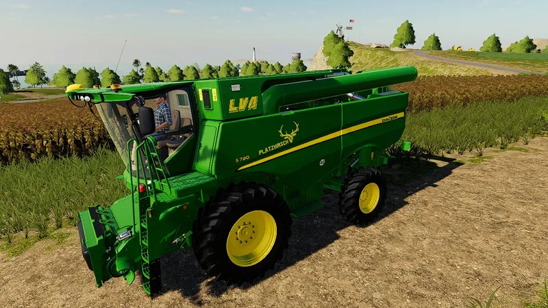 Комбайн John Deere S790 v 1.0