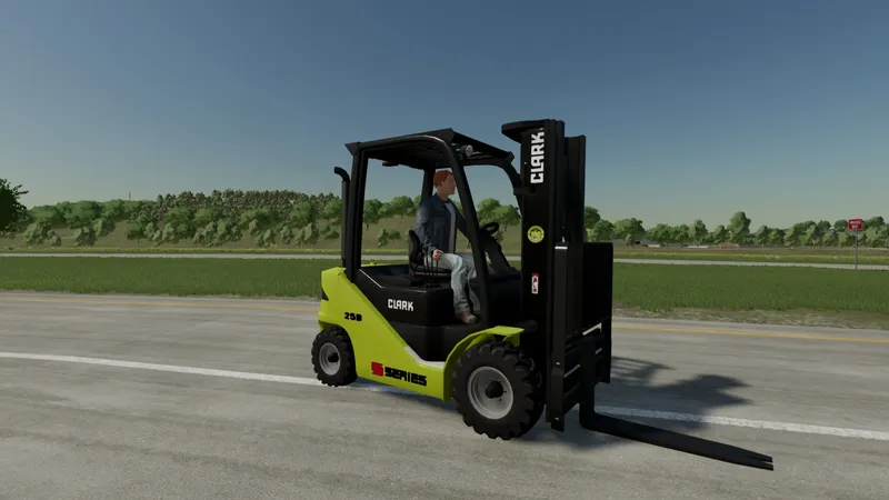 Погрузчик Clark S25D v 1.0