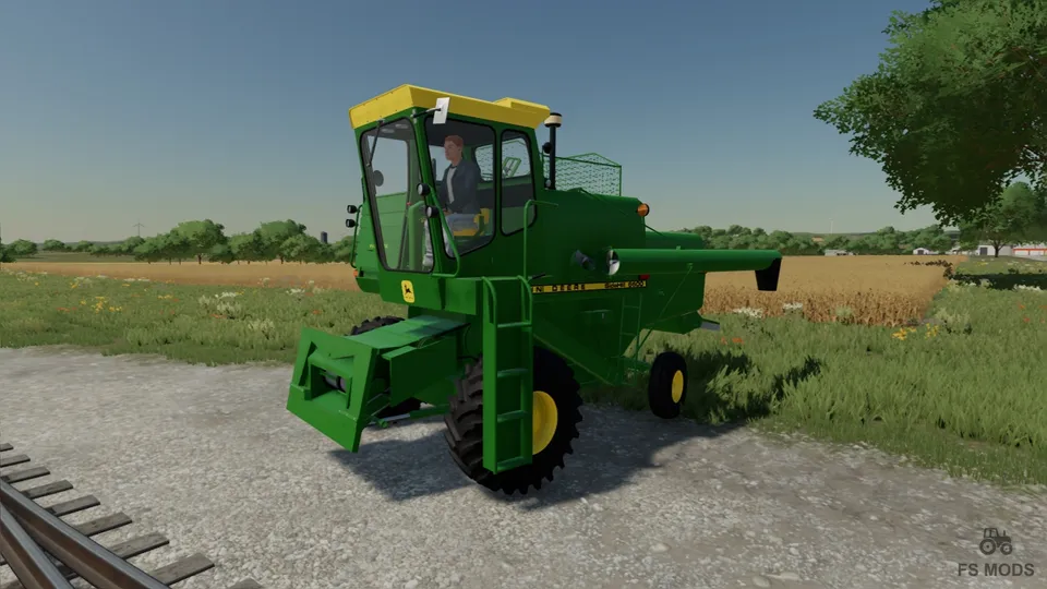 Комбайн John Deere 6600 Sidehill v 1.0