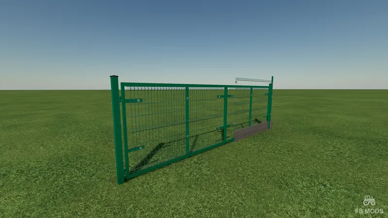 Панельный забор и ворота v 1.0