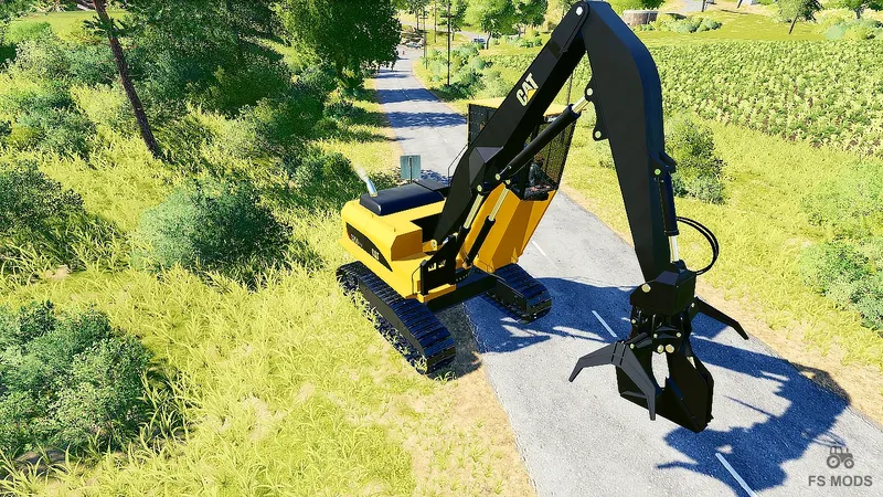 Фронтальный погрузчик CAT 325D FM Butt N v 1.0