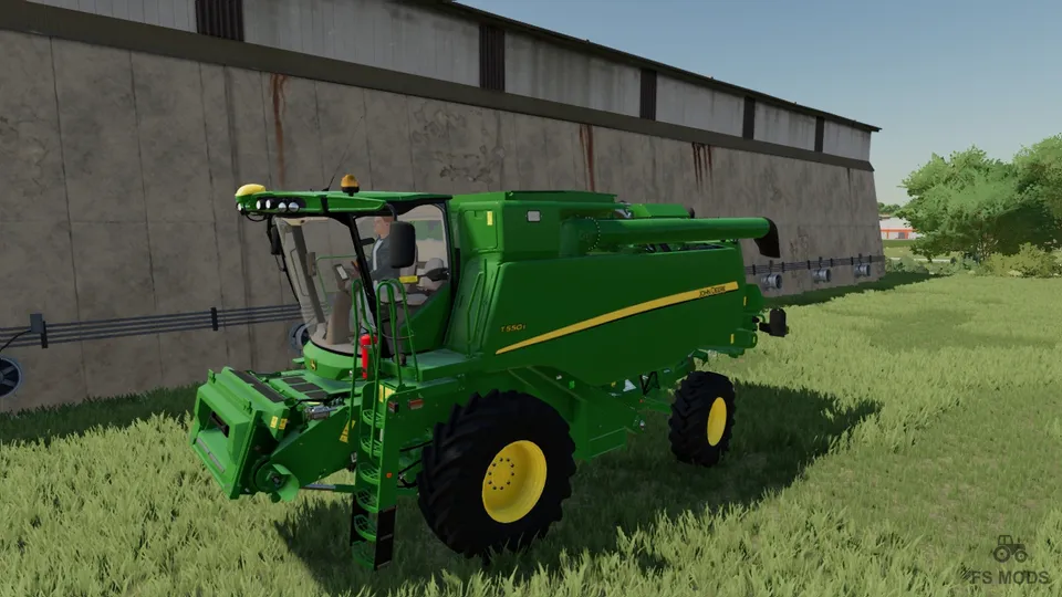 Комбайн John Deere T Series and 600X Headers v 1.0
