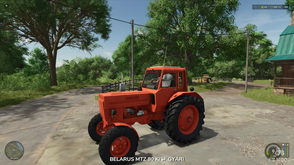 Трактор MTZ Belarus 80 Kisfülkés v1.0