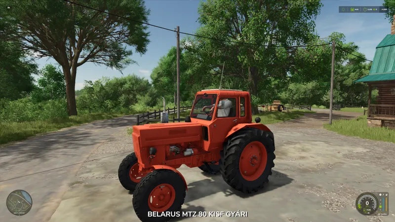 Трактор MTZ Belarus 80 Kisfülkés v1.0