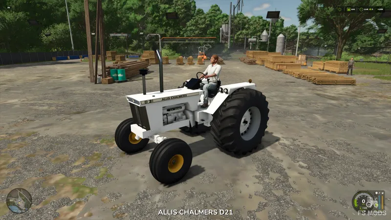 Трактор Allis Chalmers D21 Industrial v1.0