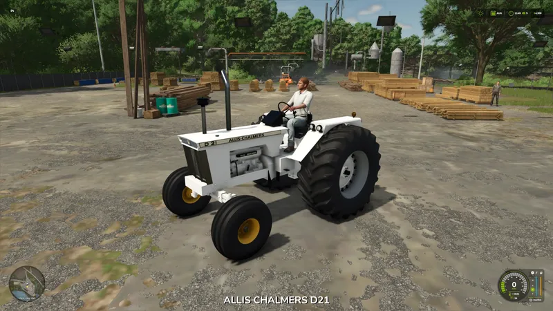 Трактор Allis Chalmers D21 Industrial v1.0