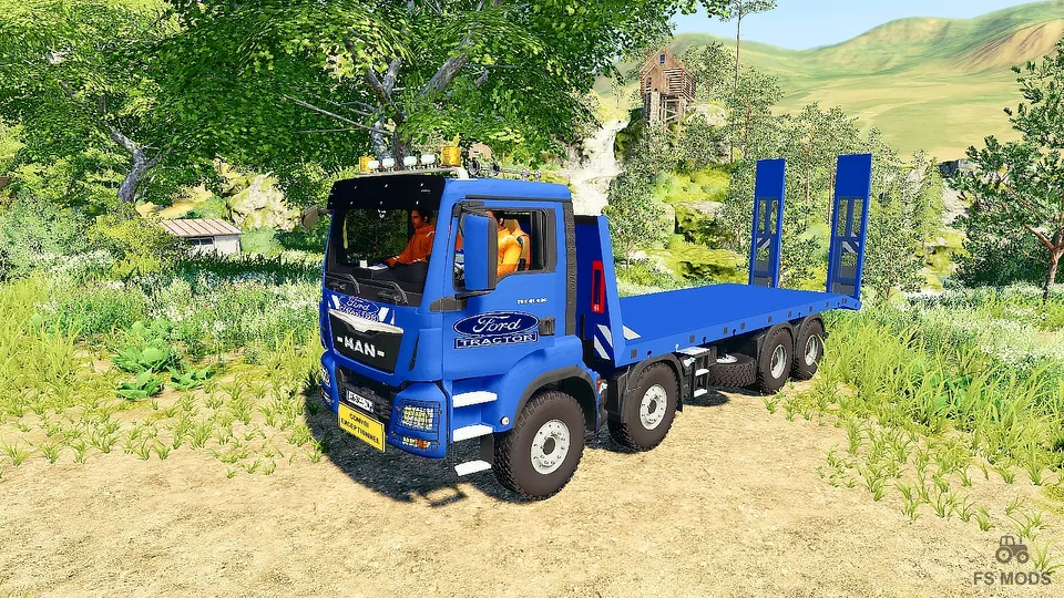 Грузовик MAN TGS 41.480 Flatbed v 1.0