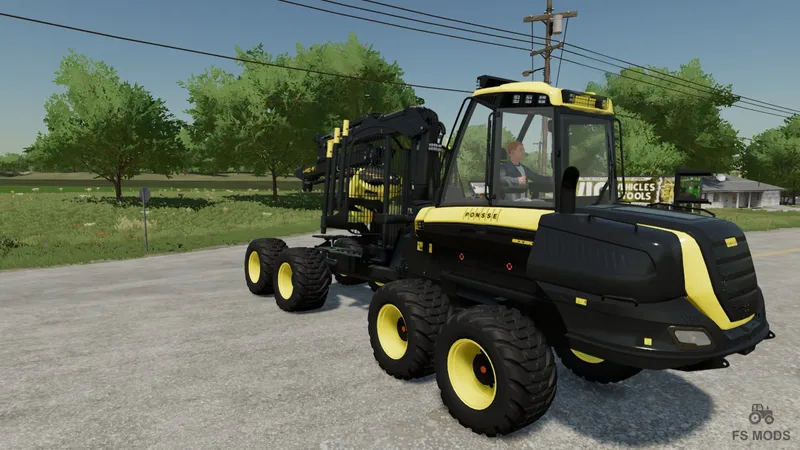 Комбайн Ponsse Bison Active Frame Shuttle v 1.0.1.0